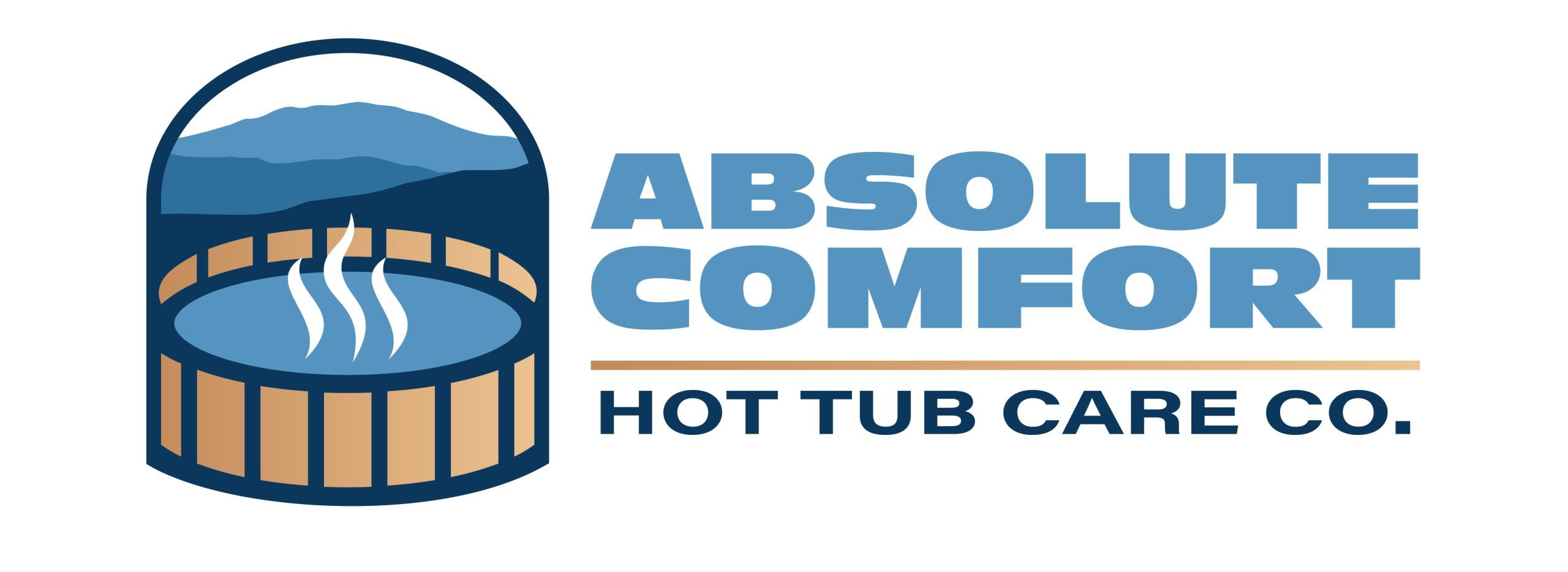 Absolute Comfort Hot Tub Care Co. logo